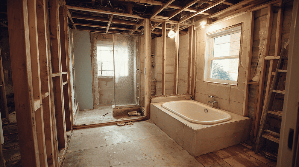 badkamer renovatie beginnen