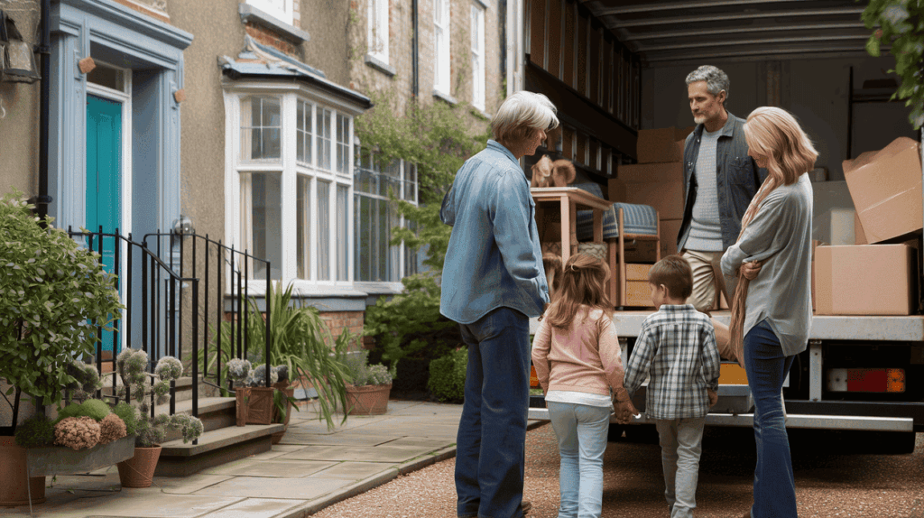 verhuisdag verhuizing bestelbus