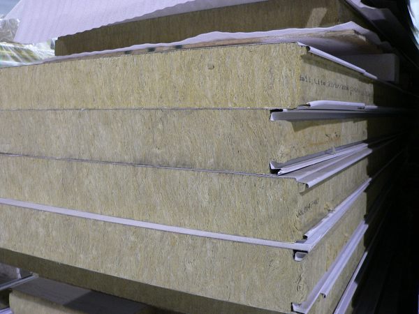 Sandwichpanelen wand